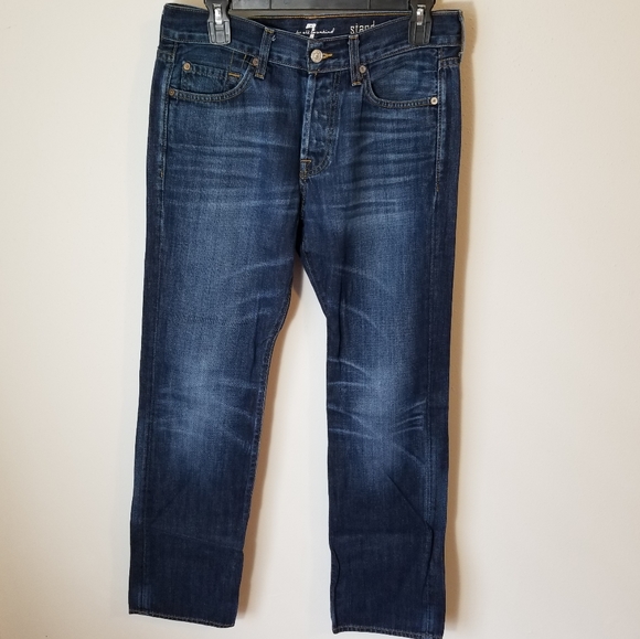 7 For All Mankind standard cut Jean's Size 31 - Picture 1 of 6